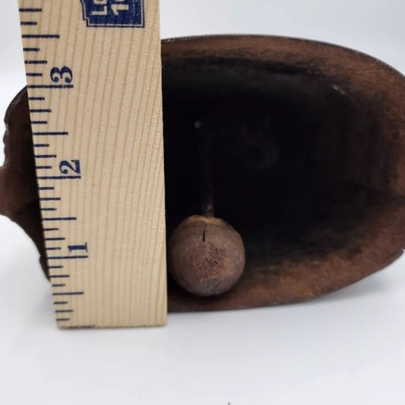 Antique Cow Bell Farm Hand Forged Large Country Rustic Decor - Picture 8 of 8